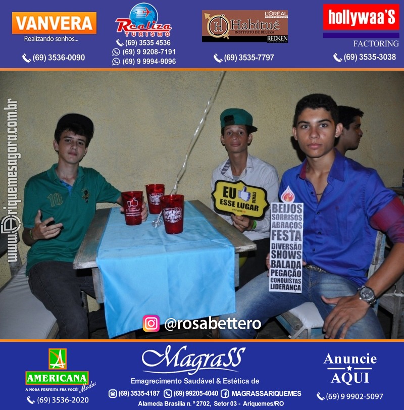 VAMOS LEMBRAR? Aniversário V-8 “Esse é o Lugar” em Ariquemes