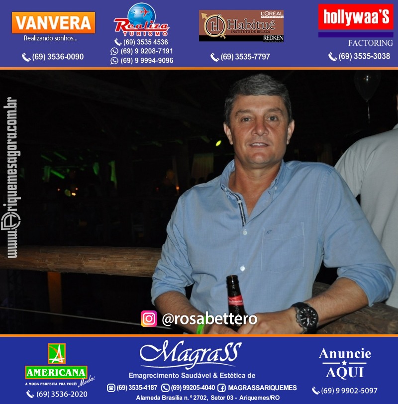 VAMOS LEMBRAR? Aniversário V-8 “Esse é o Lugar” em Ariquemes