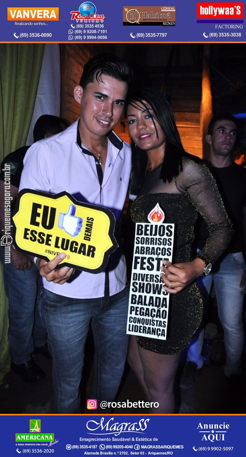 VAMOS LEMBRAR? Aniversário V-8 “Esse é o Lugar” em Ariquemes