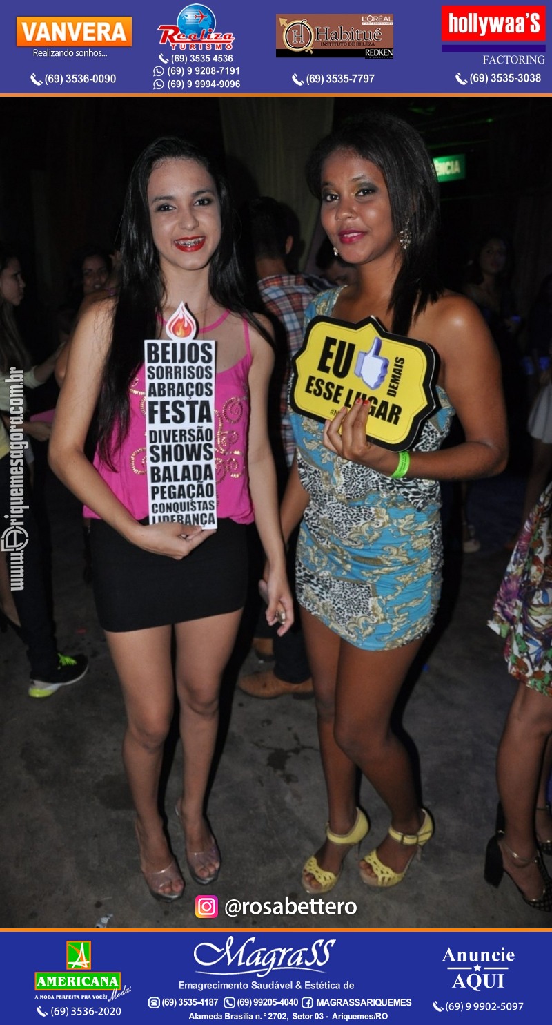 VAMOS LEMBRAR? Aniversário V-8 “Esse é o Lugar” em Ariquemes