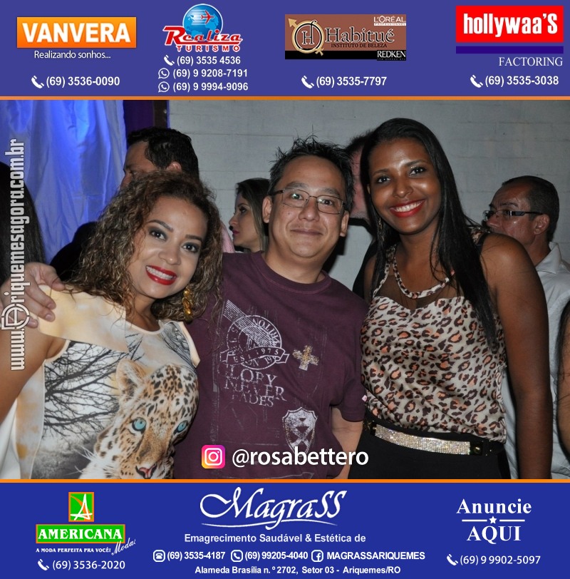 VAMOS LEMBRAR? Aniversário V-8 “Esse é o Lugar” em Ariquemes