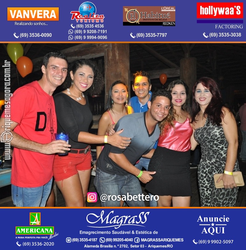 VAMOS LEMBRAR? Aniversário V-8 “Esse é o Lugar” em Ariquemes