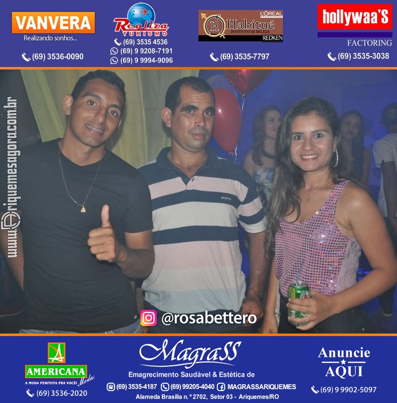 VAMOS LEMBRAR? Aniversário V-8 “Esse é o Lugar” em Ariquemes
