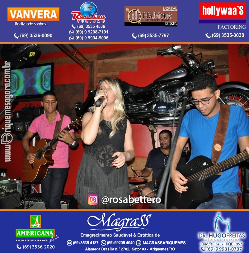 VAMOS LEMBRAR? Show da Banda Versalle & Galera no Café com Rock em Ariquemes