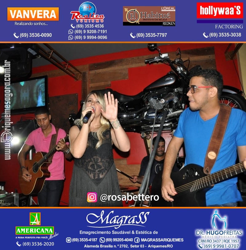 VAMOS LEMBRAR? Show da Banda Versalle & Galera no Café com Rock em Ariquemes
