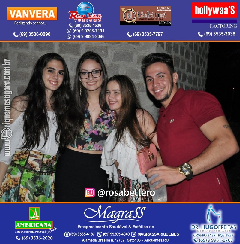 VAMOS LEMBRAR? Luau Sertanejo da V8 em Ariquemes