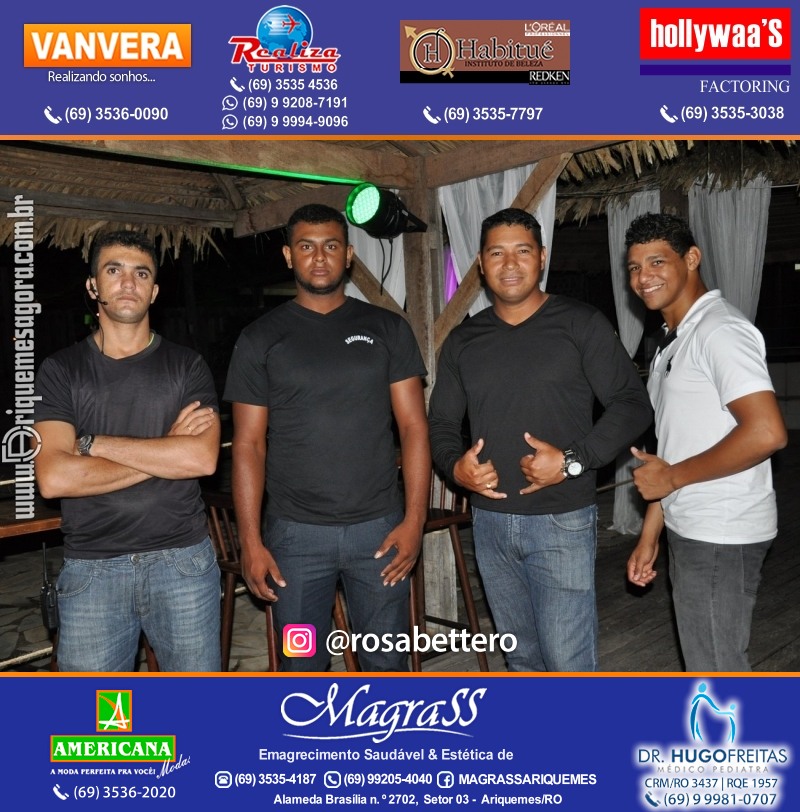 VAMOS LEMBRAR? Luau Sertanejo da V8 em Ariquemes
