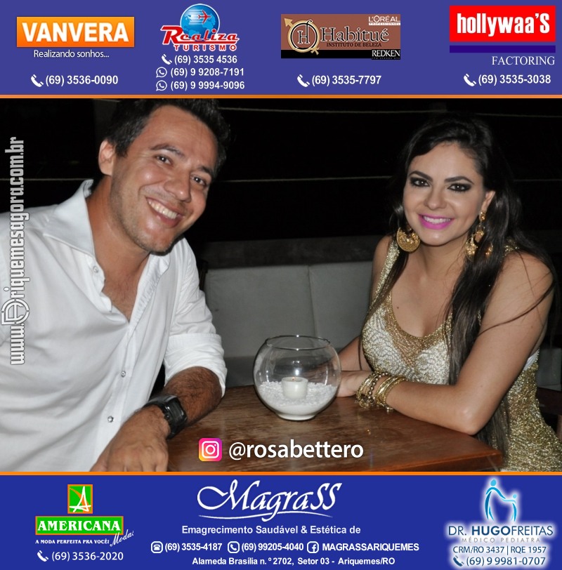 VAMOS LEMBRAR? Luau Sertanejo da V8 em Ariquemes