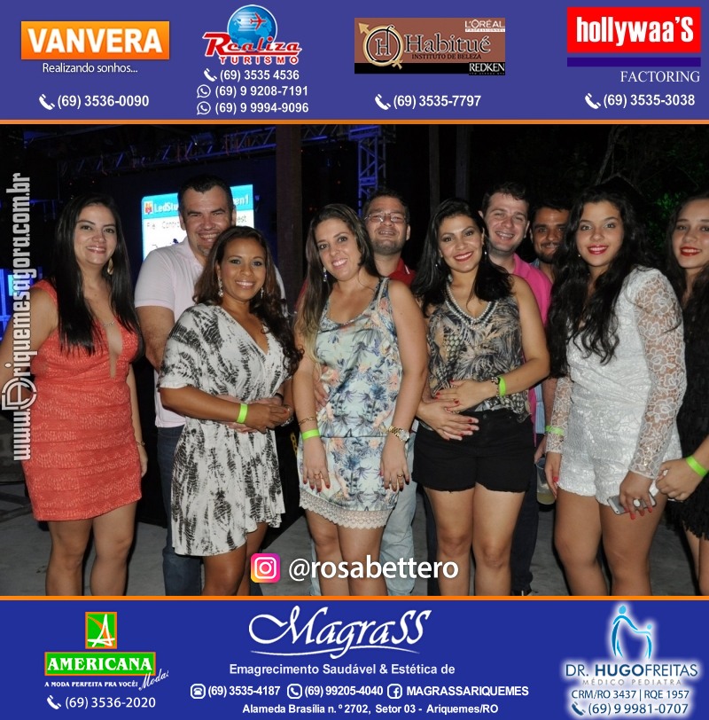 VAMOS LEMBRAR? Luau Sertanejo da V8 em Ariquemes