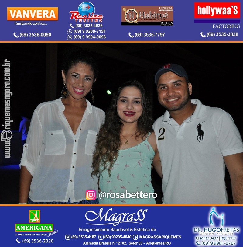 VAMOS LEMBRAR? Luau Sertanejo da V8 em Ariquemes