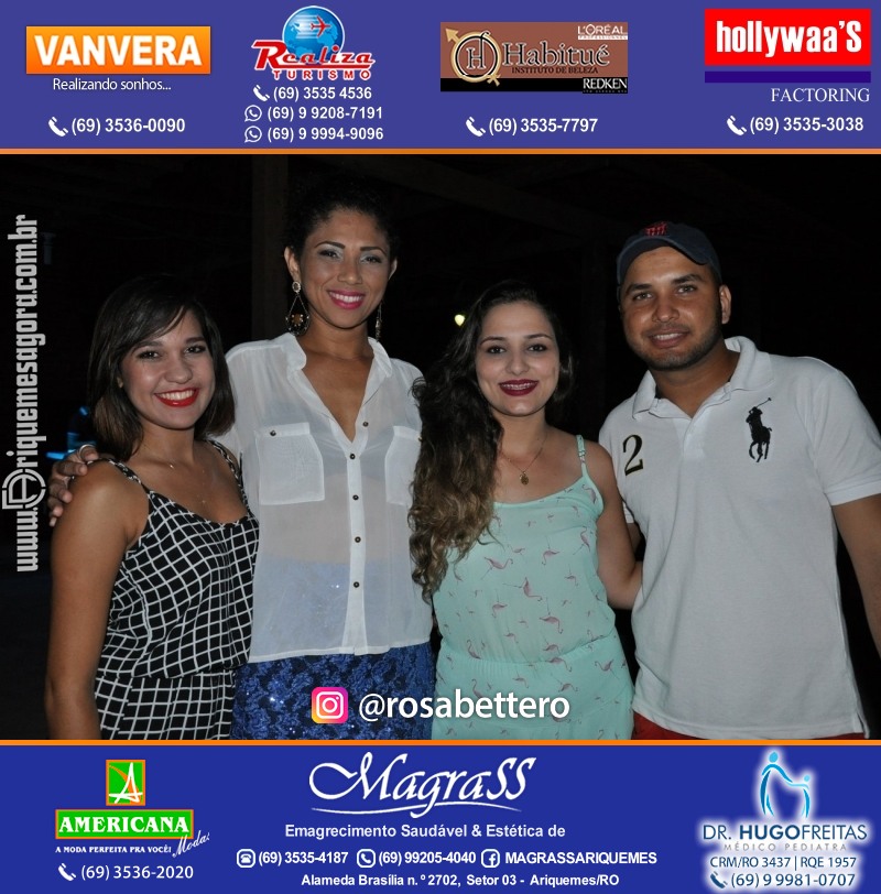 VAMOS LEMBRAR? Luau Sertanejo da V8 em Ariquemes