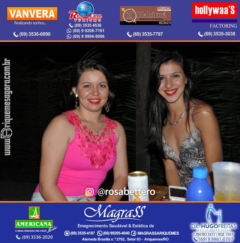 VAMOS LEMBRAR? Luau Sertanejo da V8 em Ariquemes