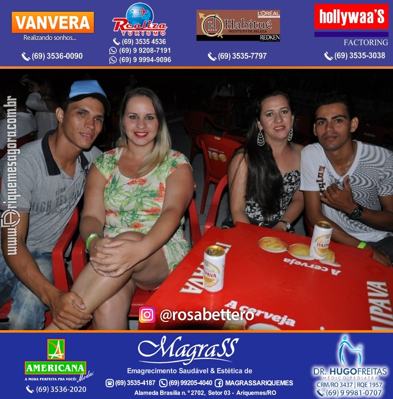 VAMOS LEMBRAR? Luau Sertanejo da V8 em Ariquemes