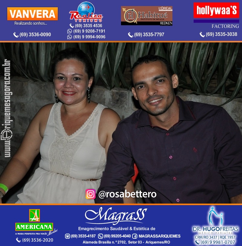 VAMOS LEMBRAR? Luau Sertanejo da V8 em Ariquemes
