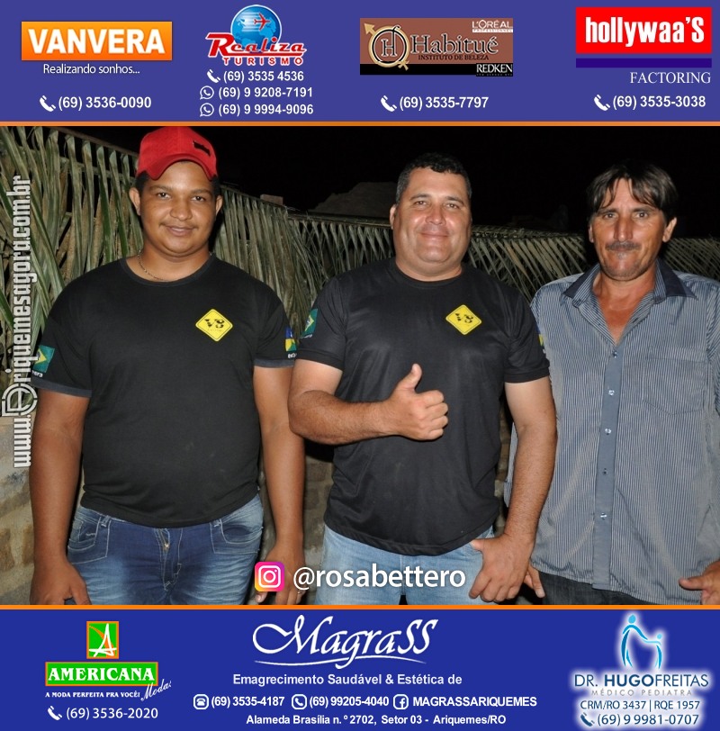 VAMOS LEMBRAR? Luau Sertanejo da V8 em Ariquemes