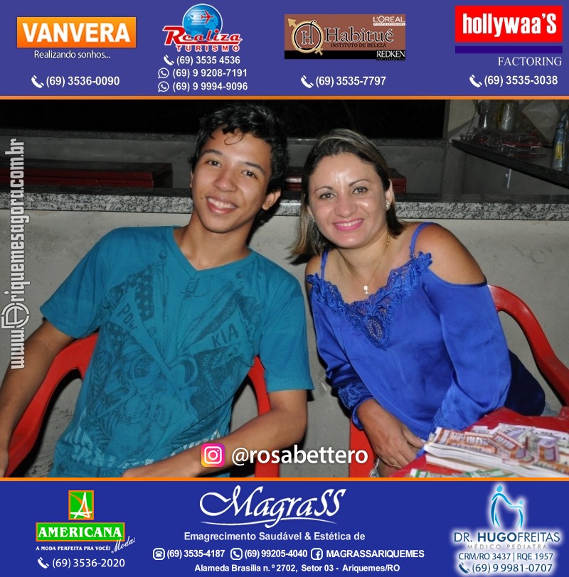 VAMOS LEMBRAR? Luau Sertanejo da V8 em Ariquemes