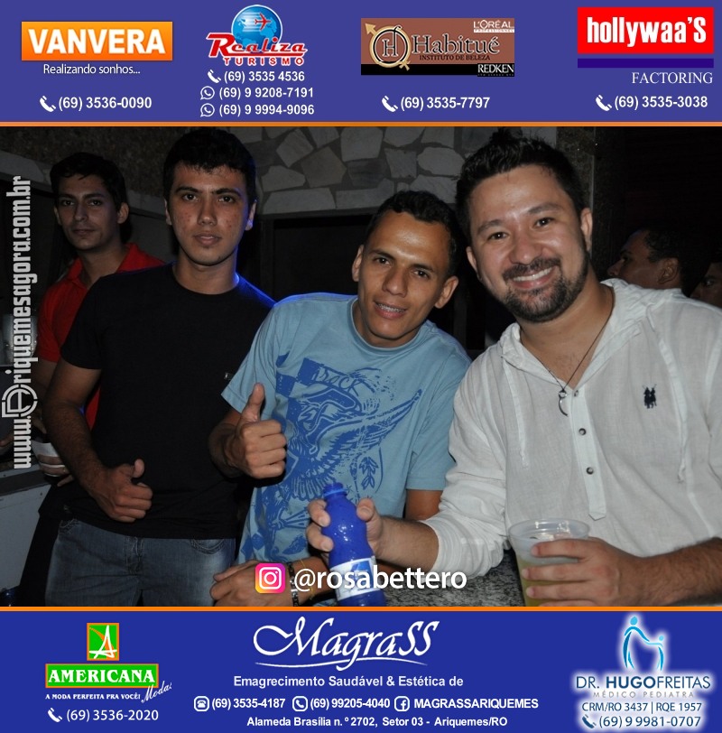 VAMOS LEMBRAR? Luau Sertanejo da V8 em Ariquemes