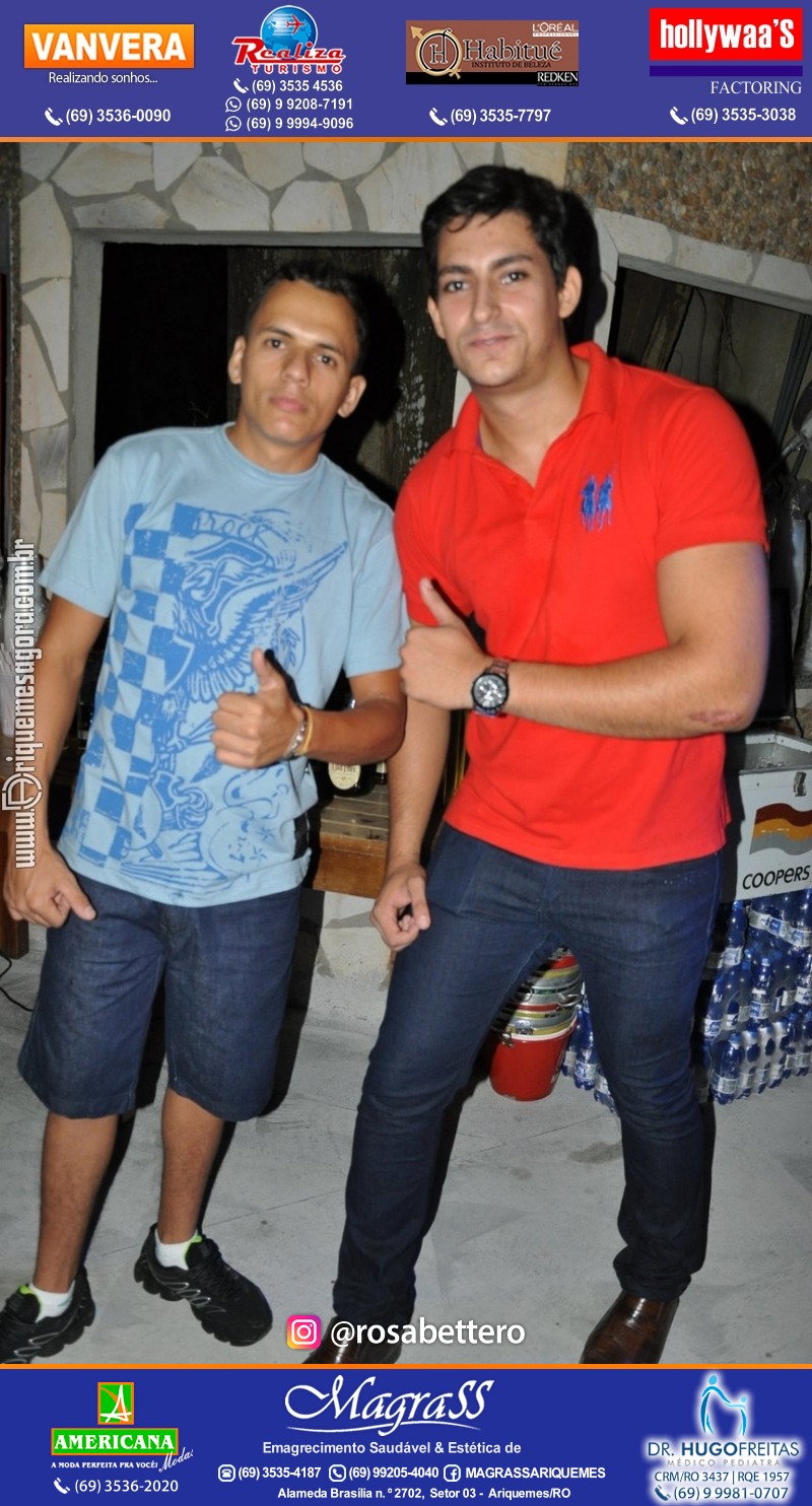 VAMOS LEMBRAR? Luau Sertanejo da V8 em Ariquemes