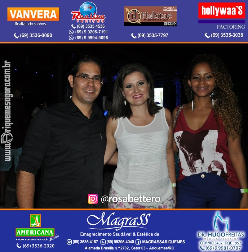 VAMOS LEMBRAR? Luau Sertanejo da V8 em Ariquemes