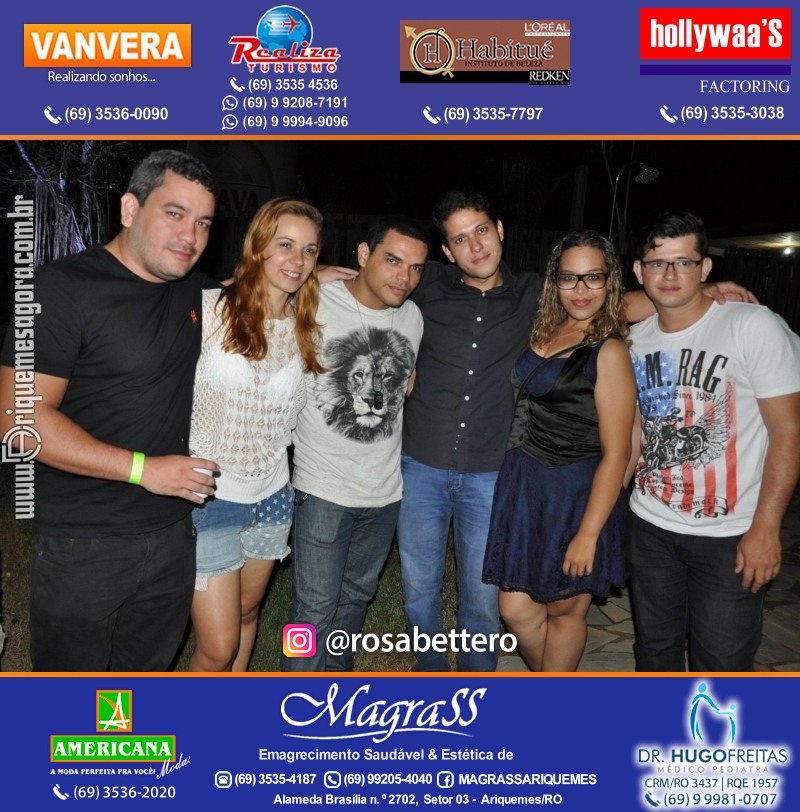 VAMOS LEMBRAR? Luau Sertanejo da V8 em Ariquemes