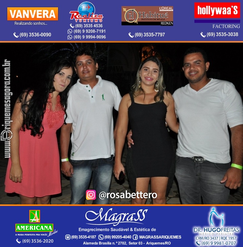 VAMOS LEMBRAR? Luau Sertanejo da V8 em Ariquemes