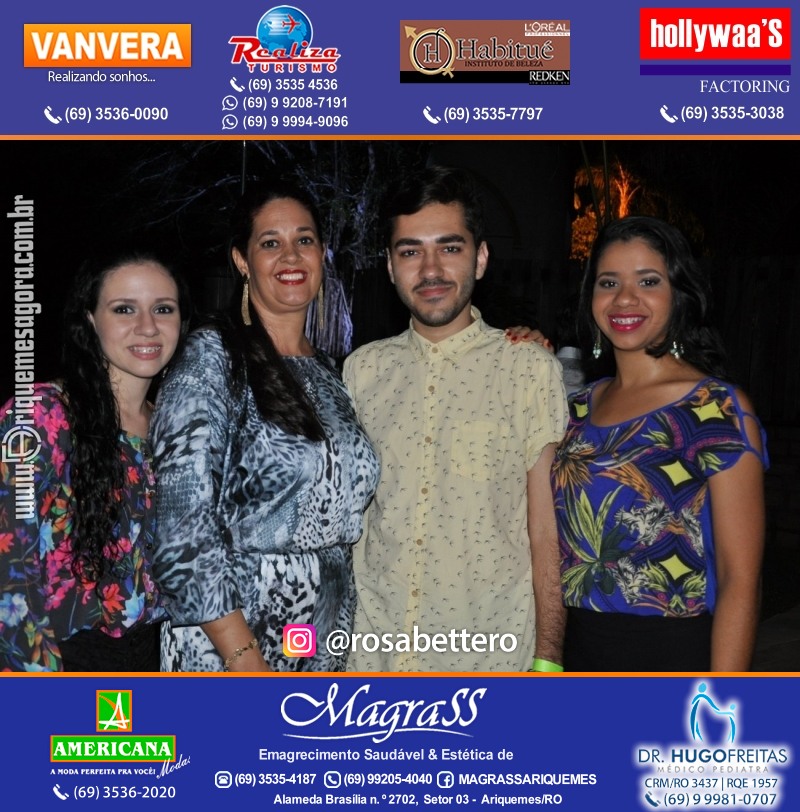 VAMOS LEMBRAR? Luau Sertanejo da V8 em Ariquemes