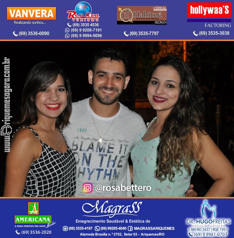 VAMOS LEMBRAR? Luau Sertanejo da V8 em Ariquemes