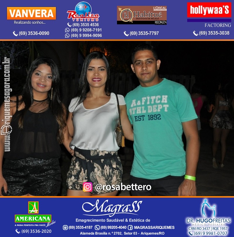 VAMOS LEMBRAR? Luau Sertanejo da V8 em Ariquemes