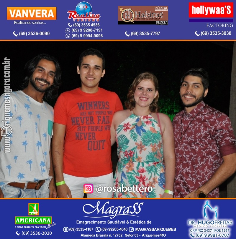 VAMOS LEMBRAR? Luau Sertanejo da V8 em Ariquemes