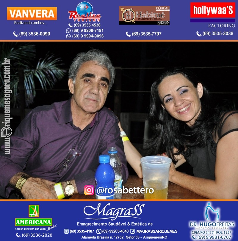 VAMOS LEMBRAR? Luau Sertanejo da V8 em Ariquemes