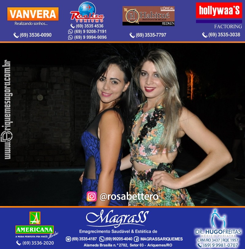 VAMOS LEMBRAR? Luau Sertanejo da V8 em Ariquemes
