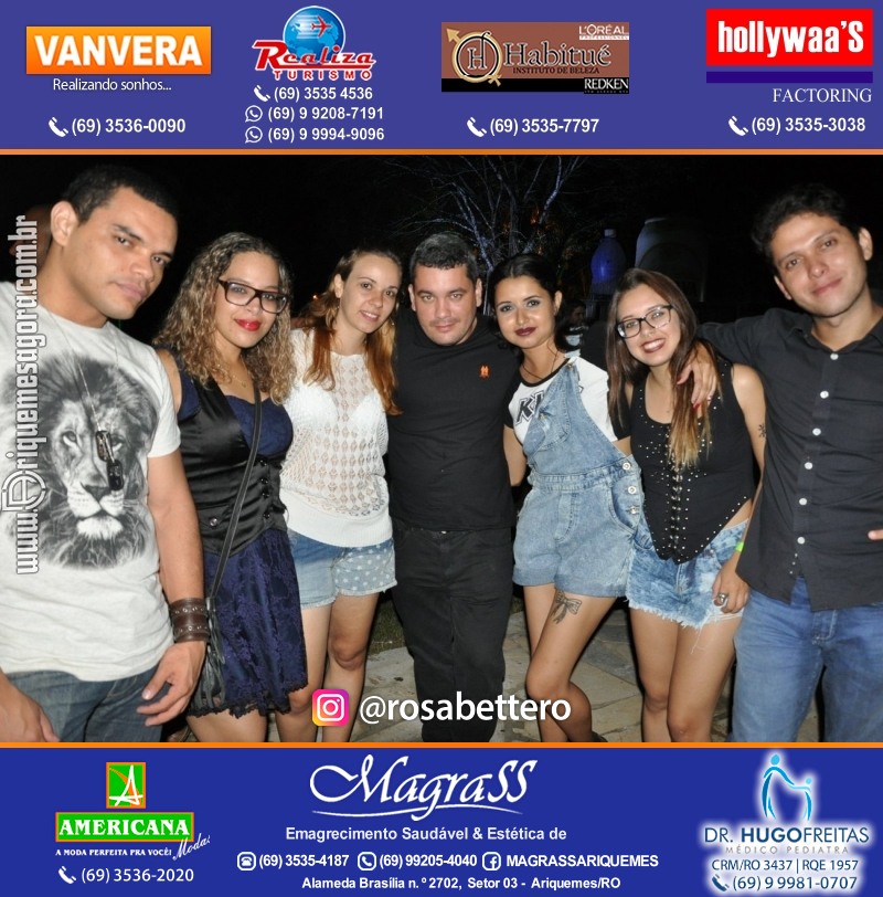 VAMOS LEMBRAR? Luau Sertanejo da V8 em Ariquemes