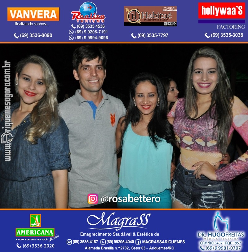 VAMOS LEMBRAR? Luau Sertanejo da V8 em Ariquemes