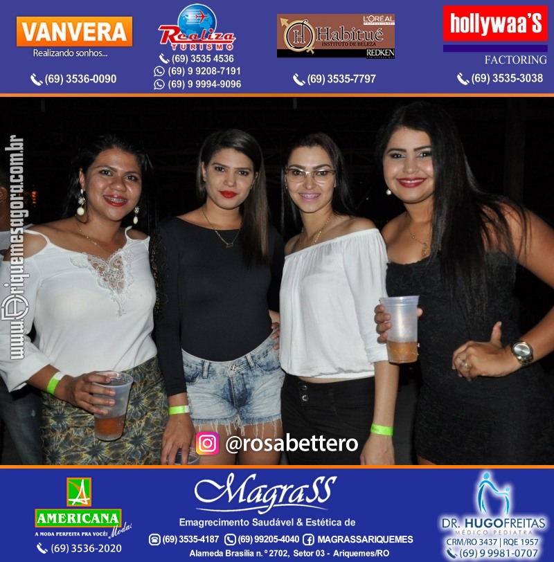 VAMOS LEMBRAR? Luau Sertanejo da V8 em Ariquemes
