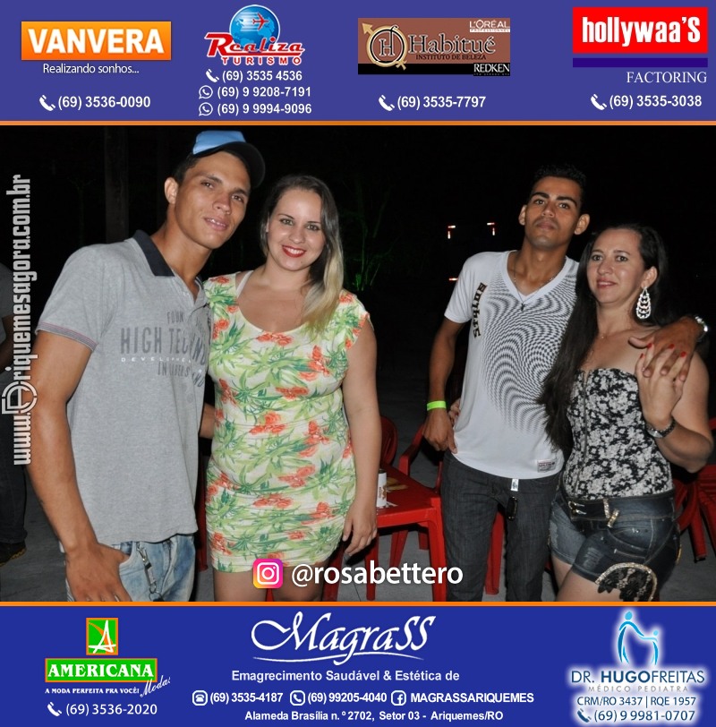 VAMOS LEMBRAR? Luau Sertanejo da V8 em Ariquemes