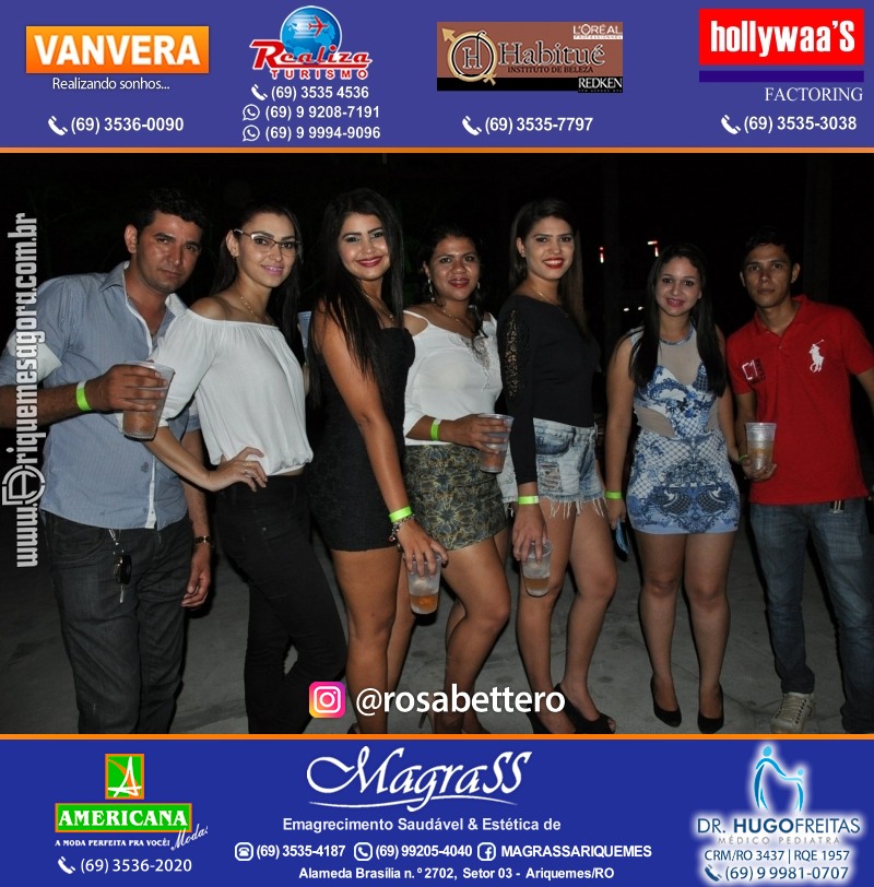 VAMOS LEMBRAR? Luau Sertanejo da V8 em Ariquemes