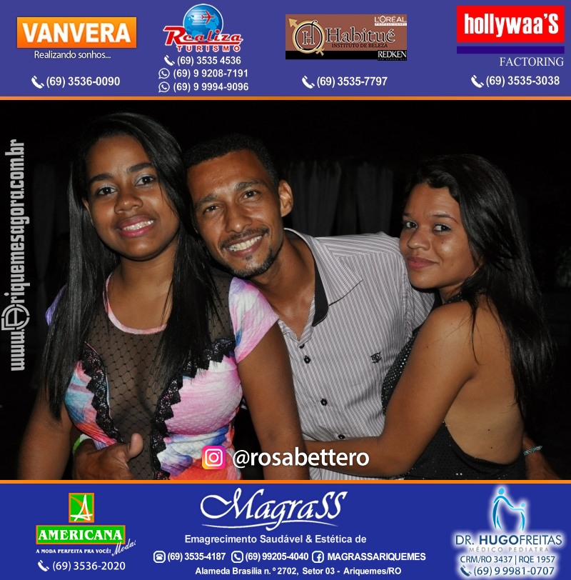 VAMOS LEMBRAR? Luau Sertanejo da V8 em Ariquemes