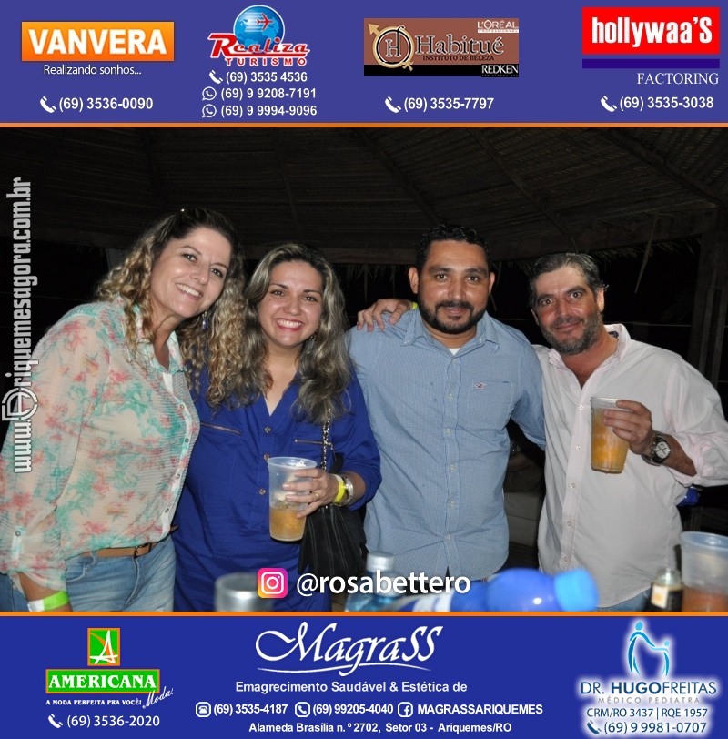 VAMOS LEMBRAR? Luau Sertanejo da V8 em Ariquemes