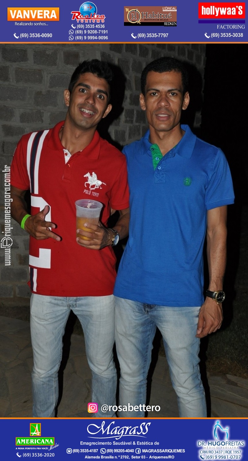 VAMOS LEMBRAR? Luau Sertanejo da V8 em Ariquemes