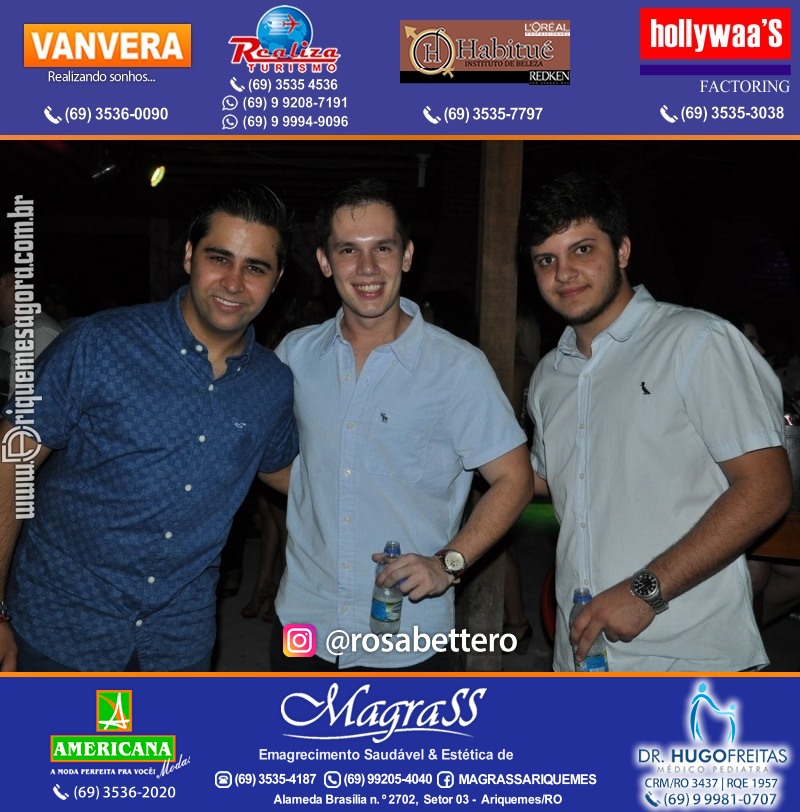 VAMOS LEMBRAR? Luau Sertanejo da V8 em Ariquemes