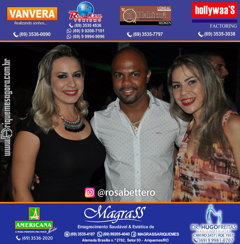 VAMOS LEMBRAR? Luau Sertanejo da V8 em Ariquemes