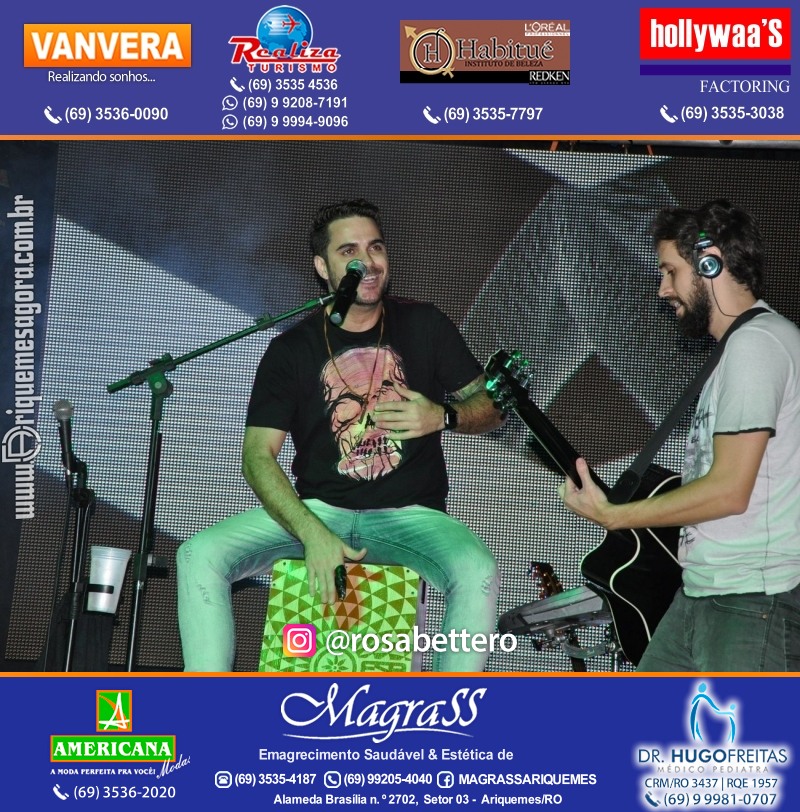 VAMOS LEMBRAR? Luau Sertanejo da V8 em Ariquemes