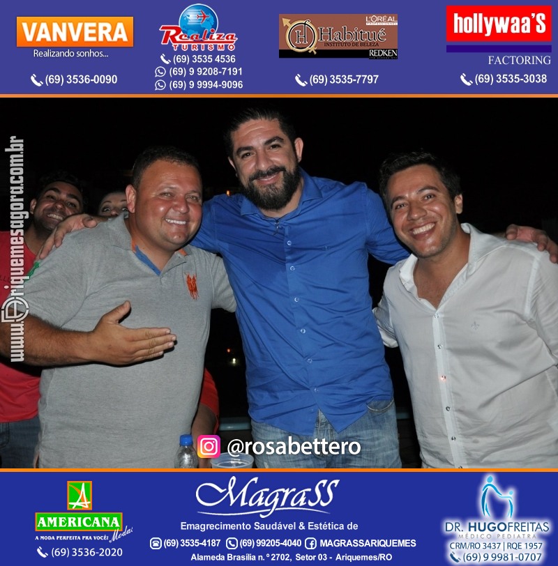 VAMOS LEMBRAR? Luau Sertanejo da V8 em Ariquemes