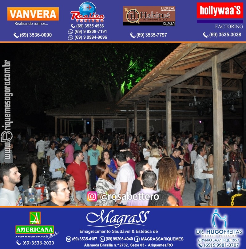 VAMOS LEMBRAR? Luau Sertanejo da V8 em Ariquemes