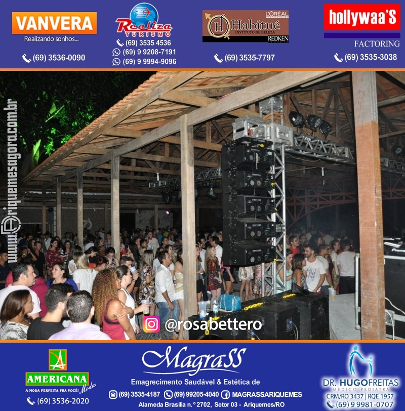 VAMOS LEMBRAR? Luau Sertanejo da V8 em Ariquemes