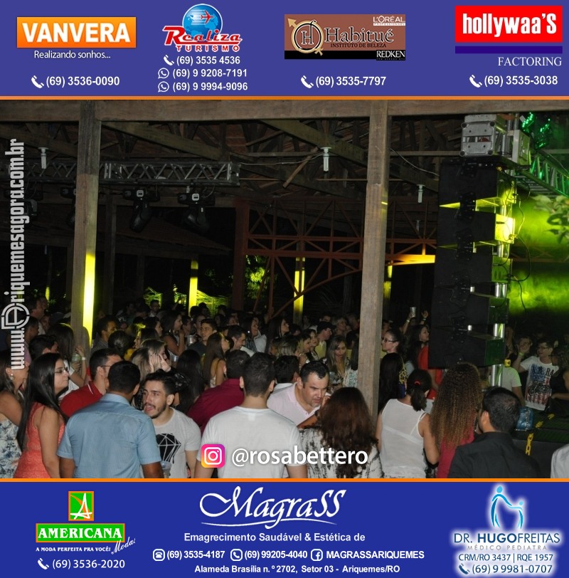 VAMOS LEMBRAR? Luau Sertanejo da V8 em Ariquemes