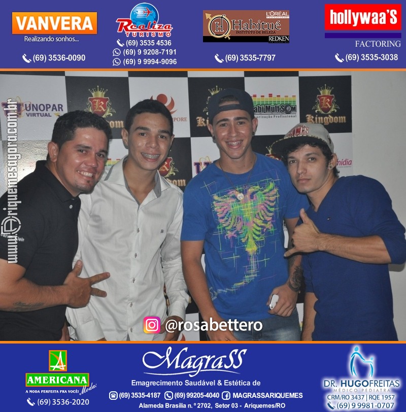 VAMOS LEMBRAR? Balada na Kingdom Club em Ariquemes