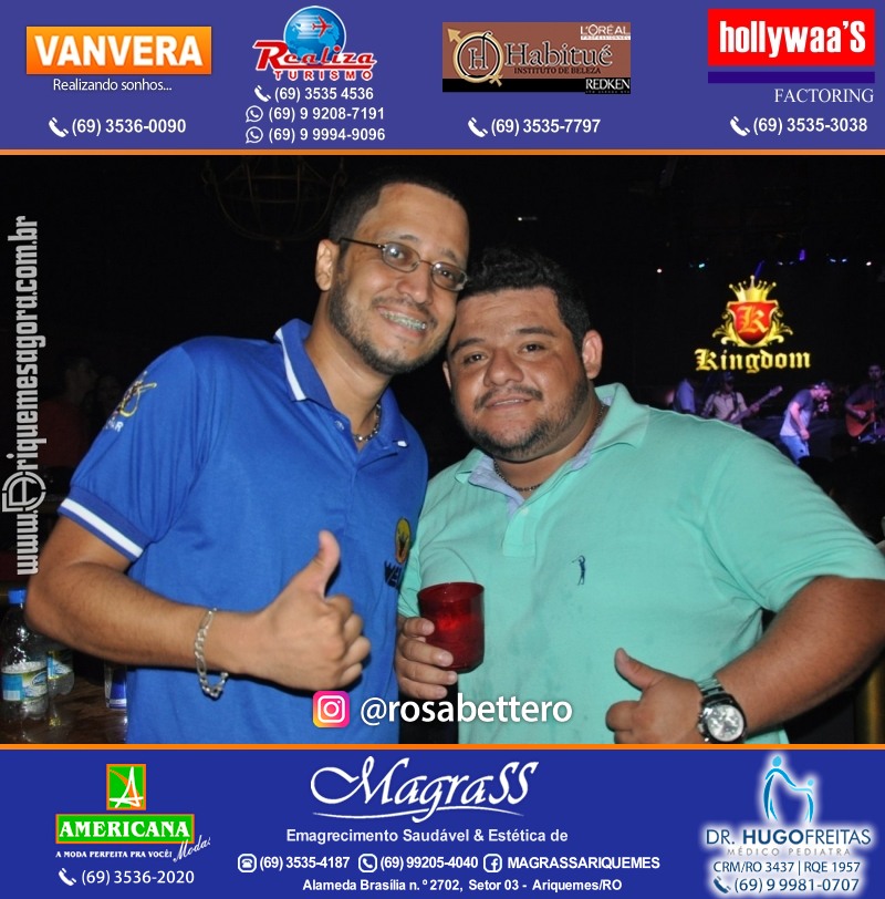 VAMOS LEMBRAR? Balada na Kingdom Club em Ariquemes