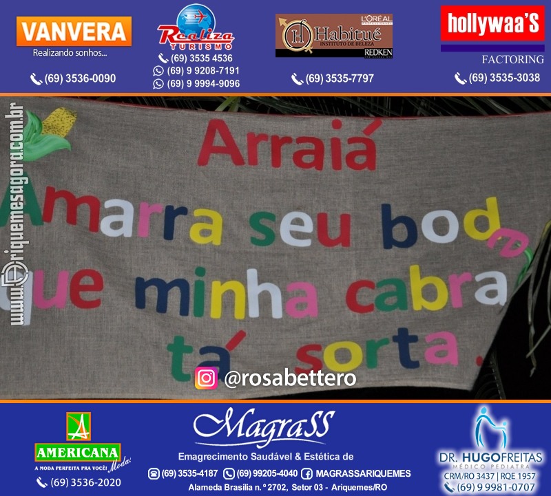 VAMOS LEMBRAR? Arraiá da Maçonaria em Ariquemes
