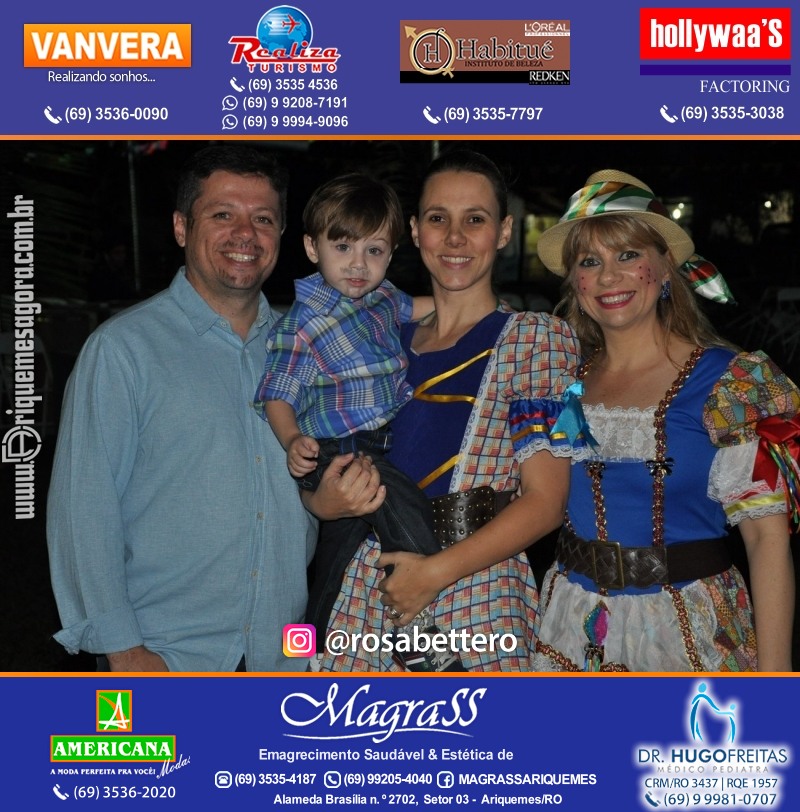 VAMOS LEMBRAR? Arraiá da Maçonaria em Ariquemes